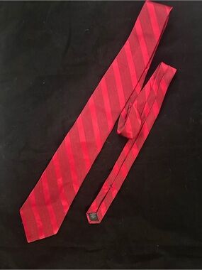 Express Red Striped Men's Tie